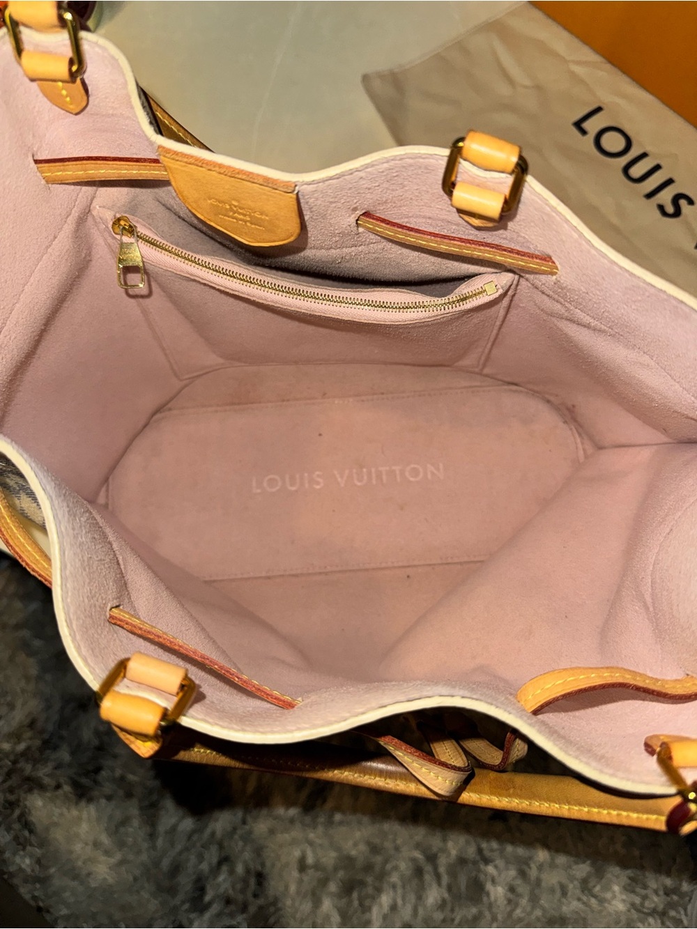 Louis Vuitton Girolata Damier Azur N41579 — Receipt Included — Excellent Cond. - Picture 5 of 8